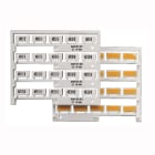 GRAFOPLAST SRL - GRASIHF42Y TESSERA ADESIVA GIALLO 20X9 MM 240 PZ