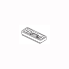 GRAFOPLAST SRL - GRASIT0A08 PORTATARGHETTA ADESIVA 70X17 MM 96 PZ