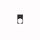 GRAFOPLAST SRL - GRASIT0B07 PORTATARGA ADESIVA TELEM ZB4 30X17 192PZ