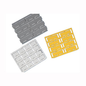 GRAFOPLAST SRL - GRASITHF01WMC TESSERA BIANCO PER PORTATARGA 27X15MM 80