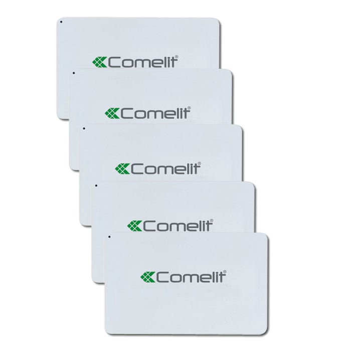 COMELIT GROUP SPA - COESK9553 CINQUE CARTE TRASFERIMENTO-FORMATO CARTA