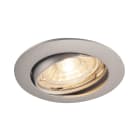 SLV ITALIA SRL - SLV1000721 PIKA, INCASSO, GU10, ORIENTABILE, GRIGIO