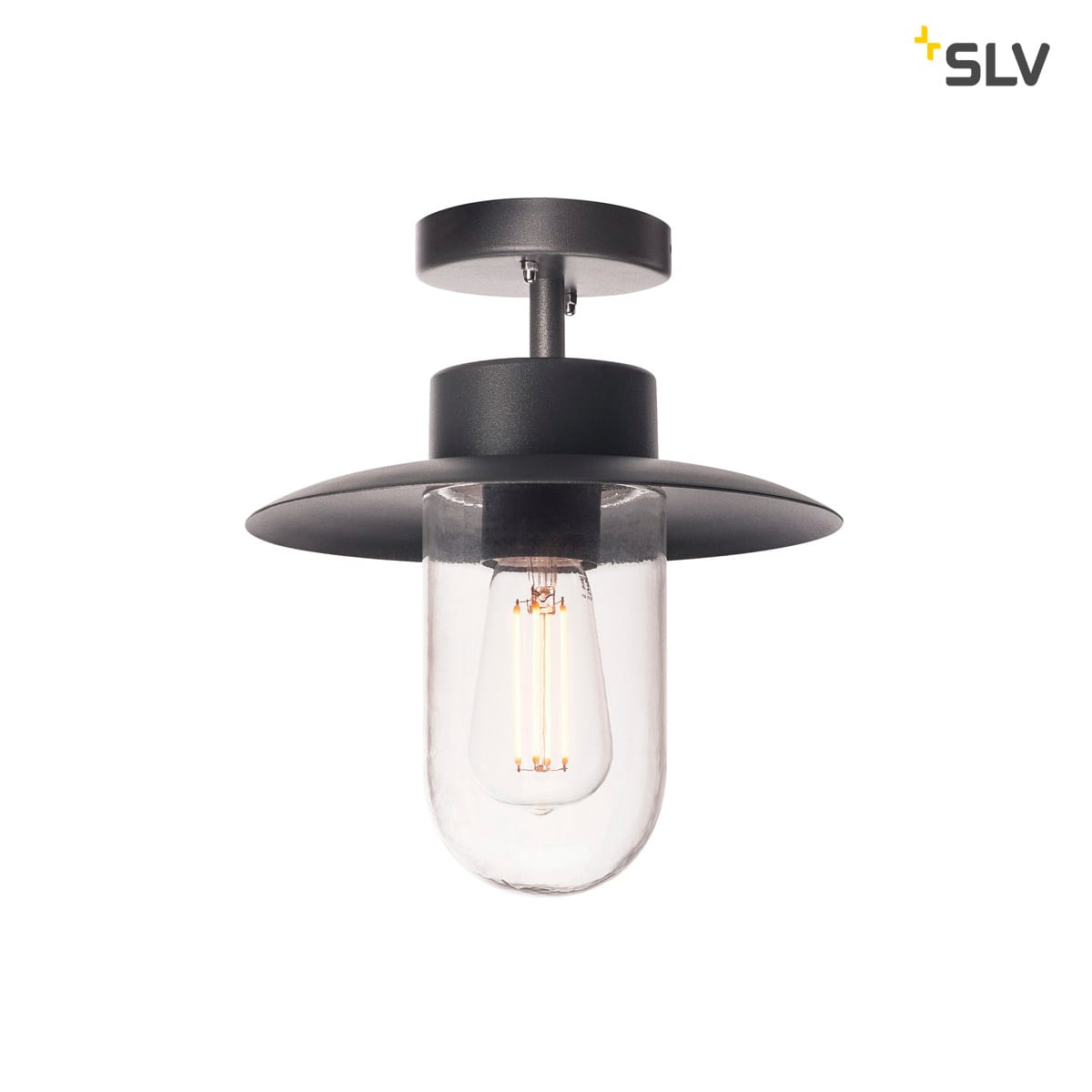 SLV ITALIA SRL - SLV1000823 MOLAT, PLAFONE, OUTDOOR E27, ANTRACITE,