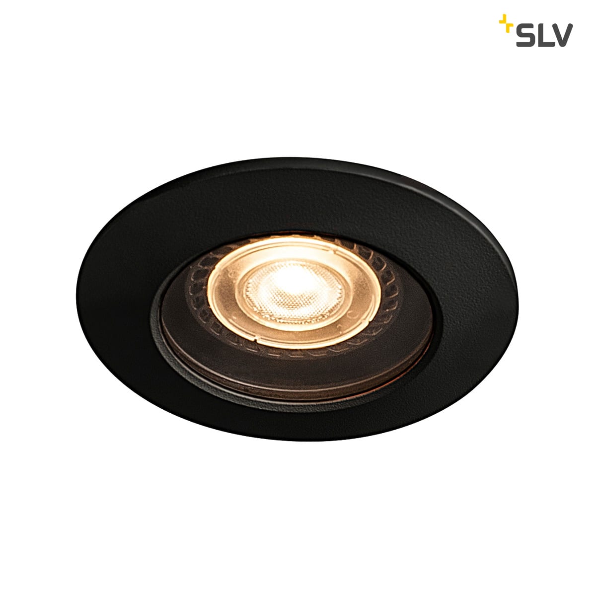 SLV ITALIA SRL - SLV1001930 VARU GU10 DL, INCASSO, NERO, IP20/65