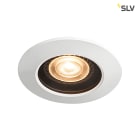 SLV ITALIA SRL - SLV1001931 VARU GU10 DL, INCASSO, NERO/BIANCO, IP20