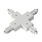 SLV ITALIA SRL - SLV143161 RACCORDO A X, BINARIO MONOFASE, BIANCO
