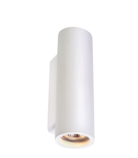 SLV ITALIA SRL - SLV148060 PLASTRA TUBE, PARETE, 2X GU10, ROTONDO,