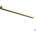 SLV ITALIA SRL - SLV1001286 SIGHT LED, PARETE/PLAFONE, 1150 MM, NERO