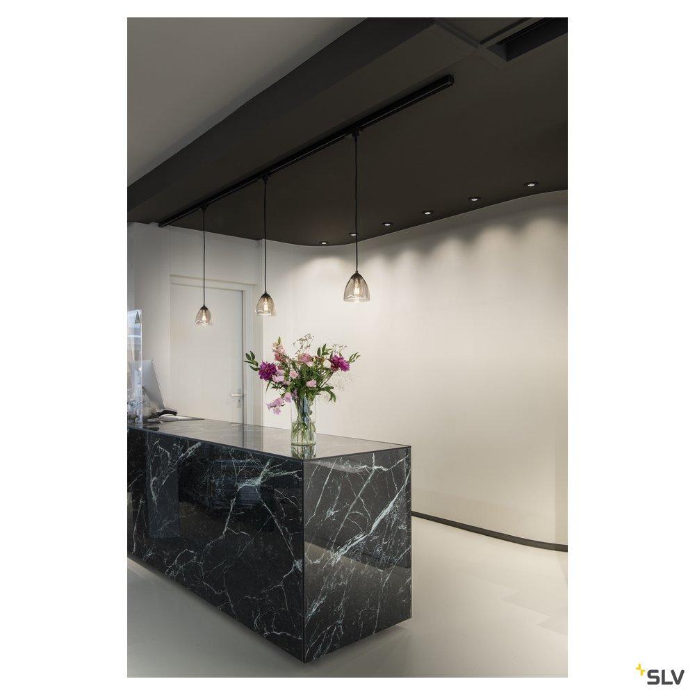 SLV ITALIA SRL - SLV1006159 PARA CONE GL GU10, SOSPENSIONE NERO/TRAS