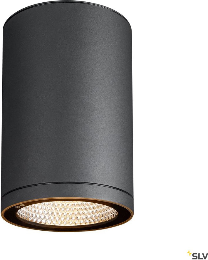 SLV ITALIA SRL - SLV1003442 ENOLA ROUND L, LED, PLAFONE, ANTRACITE C