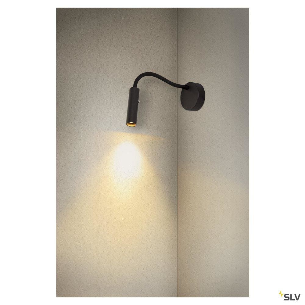 SLV ITALIA SRL - SLV1006162 KARPO GOOSE, PARETE NERO 5,8 W 3000 K 40