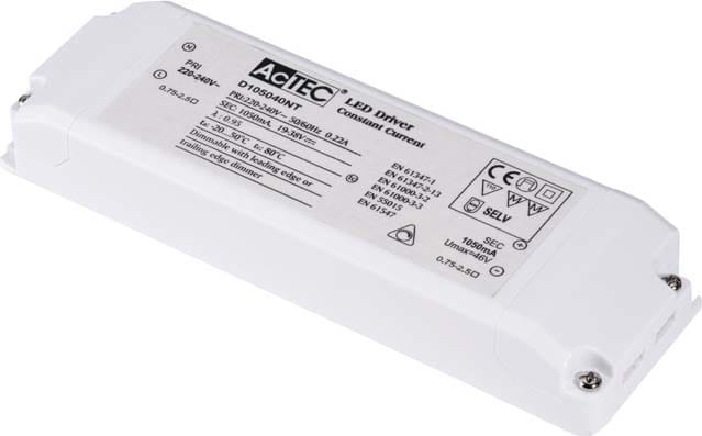 SLV ITALIA SRL - SLV464804 DRIVER LED, 40W, 1050MA, DIMM CON TRIAC