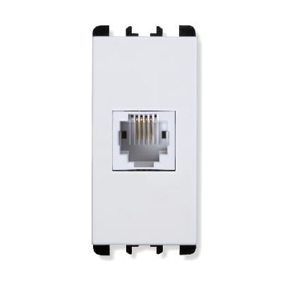 URMET SPA - UTD10411.B PRESA RJ11 6/4 MORS.A INN.1M B