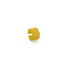 CEMBRE SPA - CEM17420-PLS SEGNACAVO SM-03 SNAP SU SUPPORTO, PER CAVI DI DIAMETRO 1,9-2,65mm E SEZIONE 0,5-1mmq, GIALLO, CON STAMPA NERA SIMBOLO "+", 50 PZ SU SUPPORTO VERDE