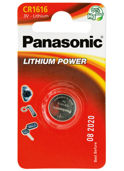 SICOM (PANASONIC) - SNPP-CR-1616L/1BP PILA AL LITIO BOTT (BL 1)3 V