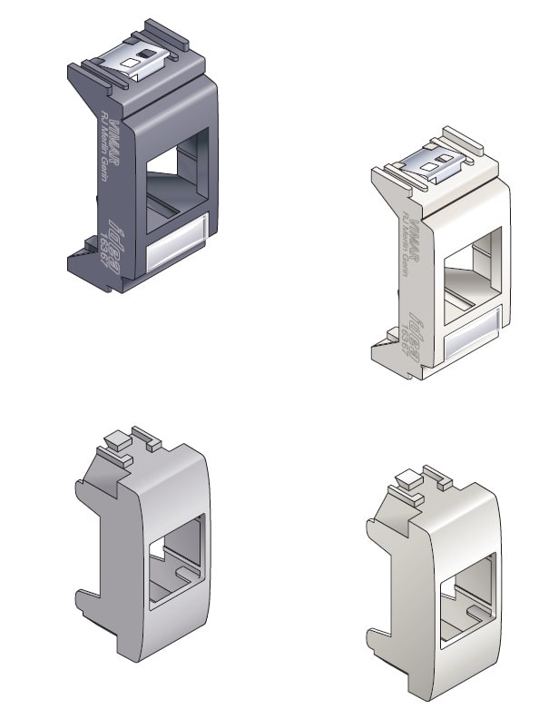 SCHNEIDER ELECTRIC - SNRLEEXSVIKB ADATT. VIMAR EIKON RJ45