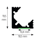 SICOM - SOL5008685 BASIC 2 STAFFE FISS.ORIENT.E13+CORNER45+