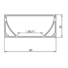 SICOM - SOL5006400 SICOM E80+COVER TRASP.