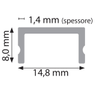 SICOM - SOL5008610 BASIC COVER BIANCA 2M