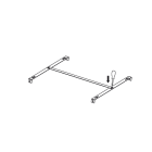 SICOM - SOL7004115 KIT STAFFE FISSAGGIO A PLAFONE SMART 60X