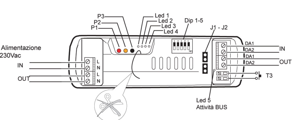 SICOM - SOLTVDMA868A02 TV DMA 64 DALI 1 DALI WIRELESS