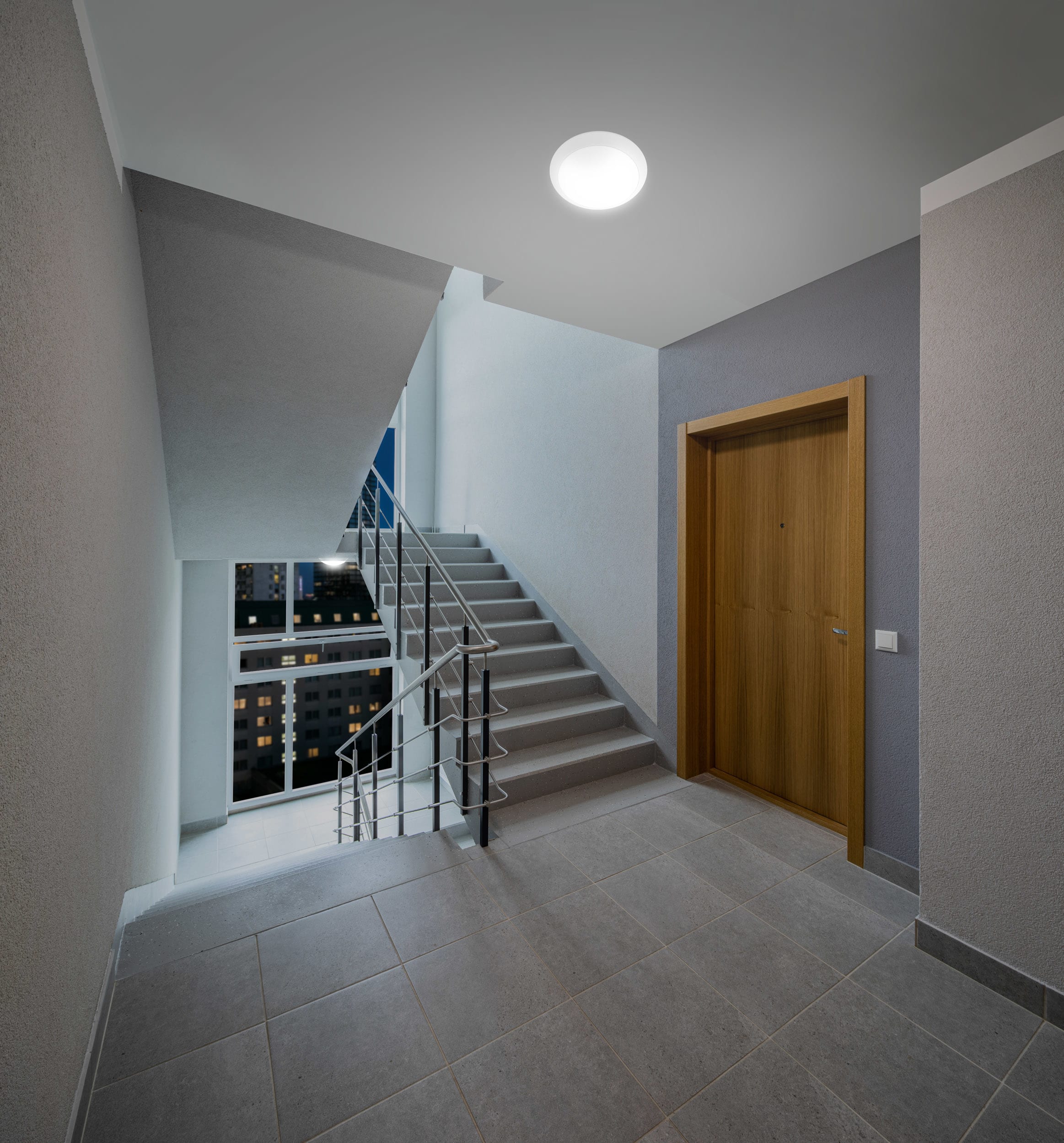 BOT LIGHTING SRL - BTLSONJAE27B PLAFONIERA TONDA 300MM IP65 2XE27 220/24