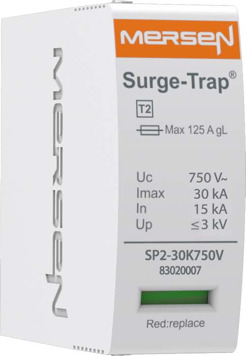 MERSEN ITALIA SPA - XES83020007 CARTRIDGE T2,30KA,UC750V,