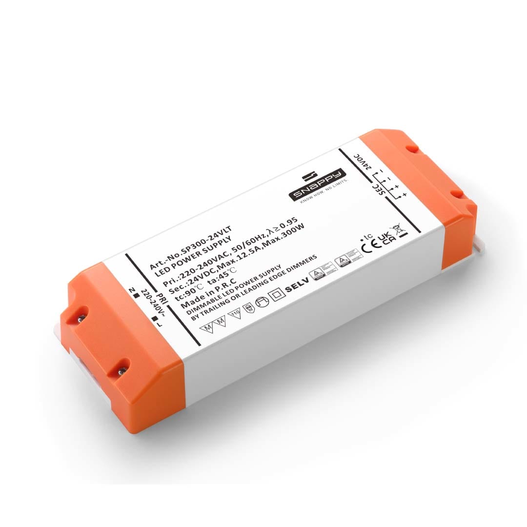 DIGIMAX SRL - DIXSP300-24VLT DRIVER LED TRIAC 24V 12.5A 200W 215X77.5