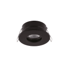 NOVALUX SRL - NOX112302.02 SPIRIT: INCASSO TONDO D.83 1XGU10 NERO