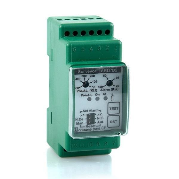 DOSSENA SRL - DOS9SRI3/D2 SRI3/D2 115/230VCA CONT ISOL IND 2DIN