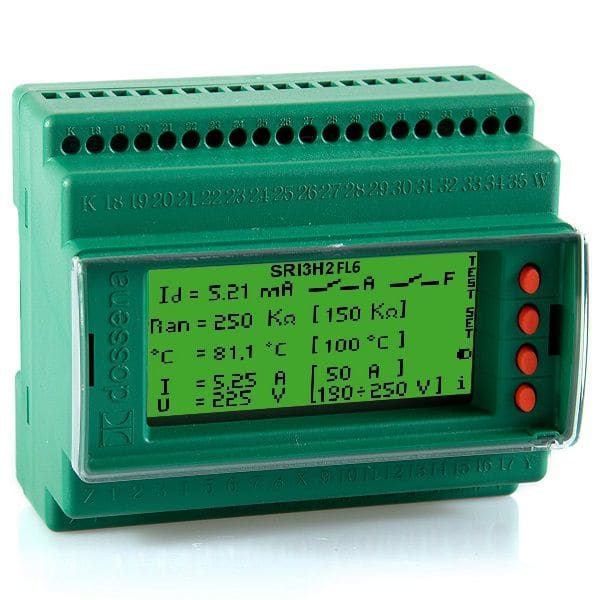 DOSSENA SNC DI BAR - DOS9SRI3/H2FL6RS485 SRI3/H2 CONT MED LOCATOR 6 PARTENZE