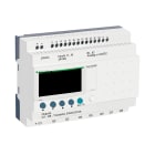SCHNEIDER ELECTRIC - SNRSR2B202BD Smart relay compatto Zelio Logic - 20 I/O - 24 V CC - Orologio - Display