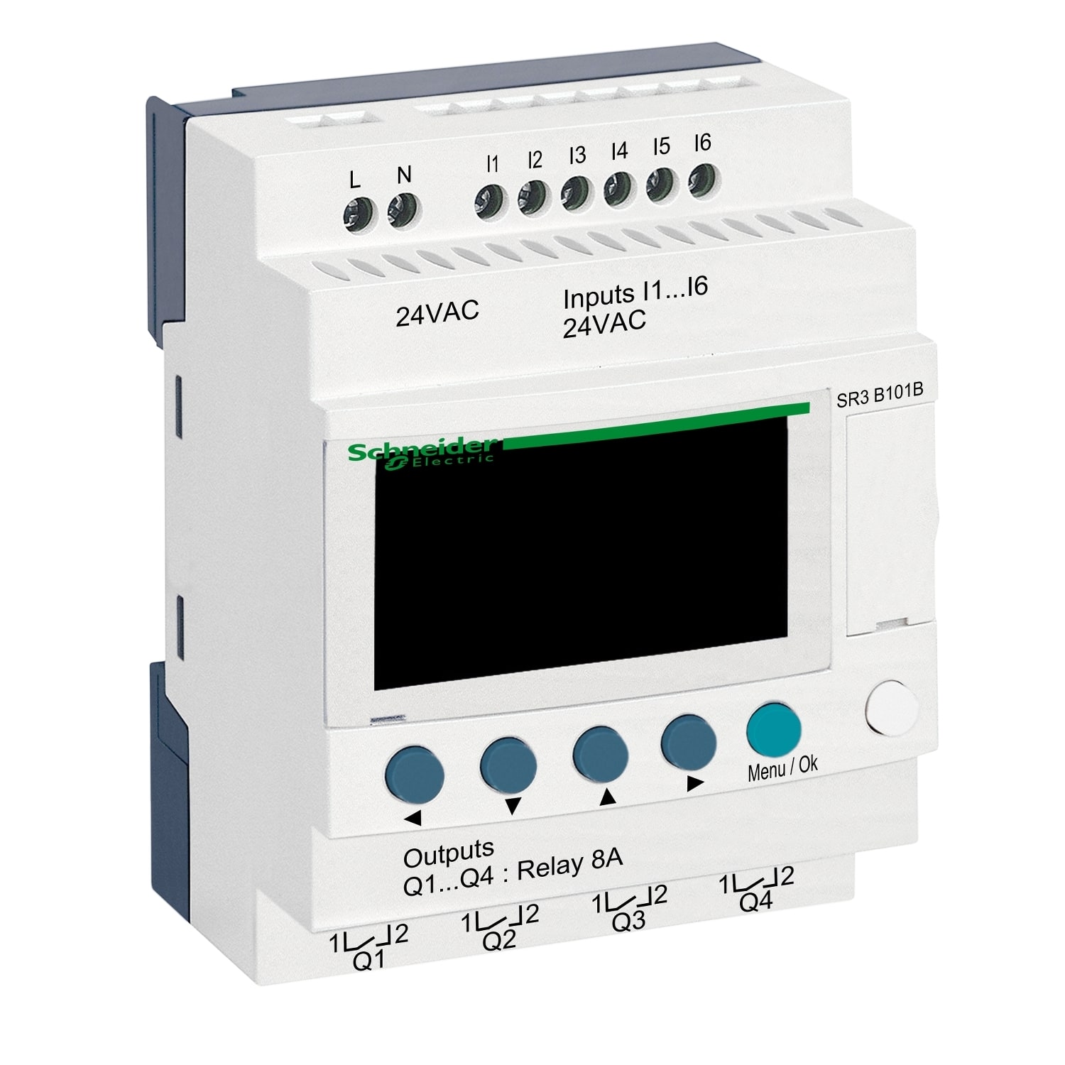 SCHNEIDER ELECTRIC - SNRSR3B101B MODULO LOGICO 10 I/O 24V