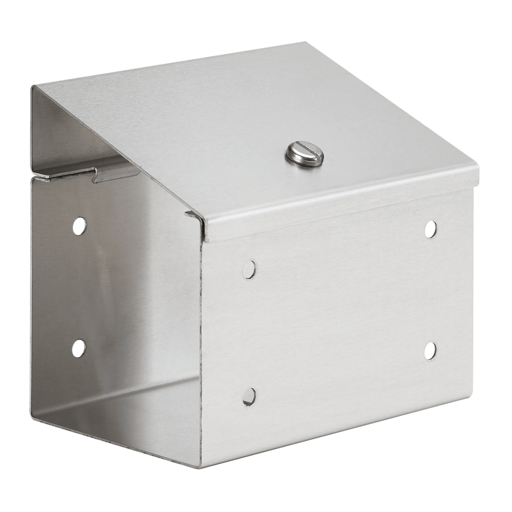 NVENT HOFFMAN - HOFCTS44SPSS Clean Tray con profilo superiore inclinato con giunzione a sezione dritta, 4,00x4,00, spazzolato, SS304