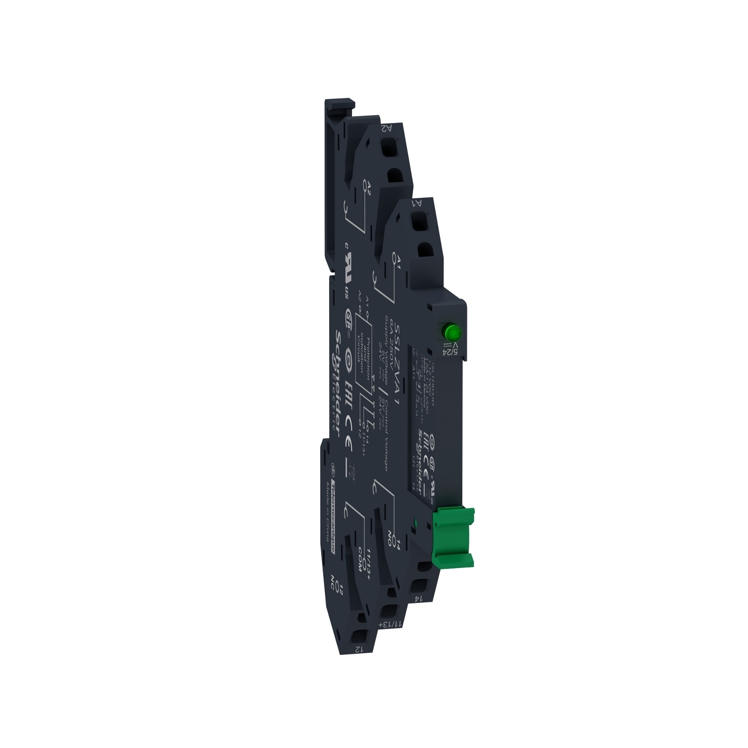 SCHNEIDER ELECTRIC - SNRSSL1D03BDPR RELE STATICO PRE-MONTATO 1NO 3,5A MOLLA