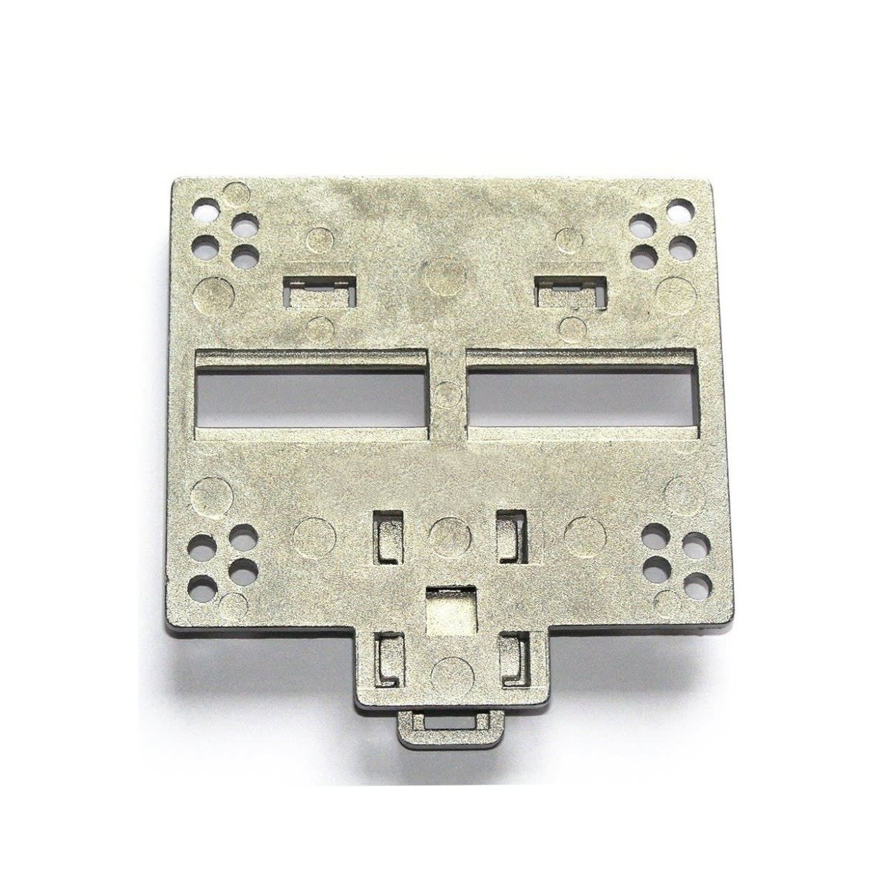 LEF LIGHTING SRL - LEFSTAFFADIN02 STAFFA BARRA DIN FERRO 30-150VA