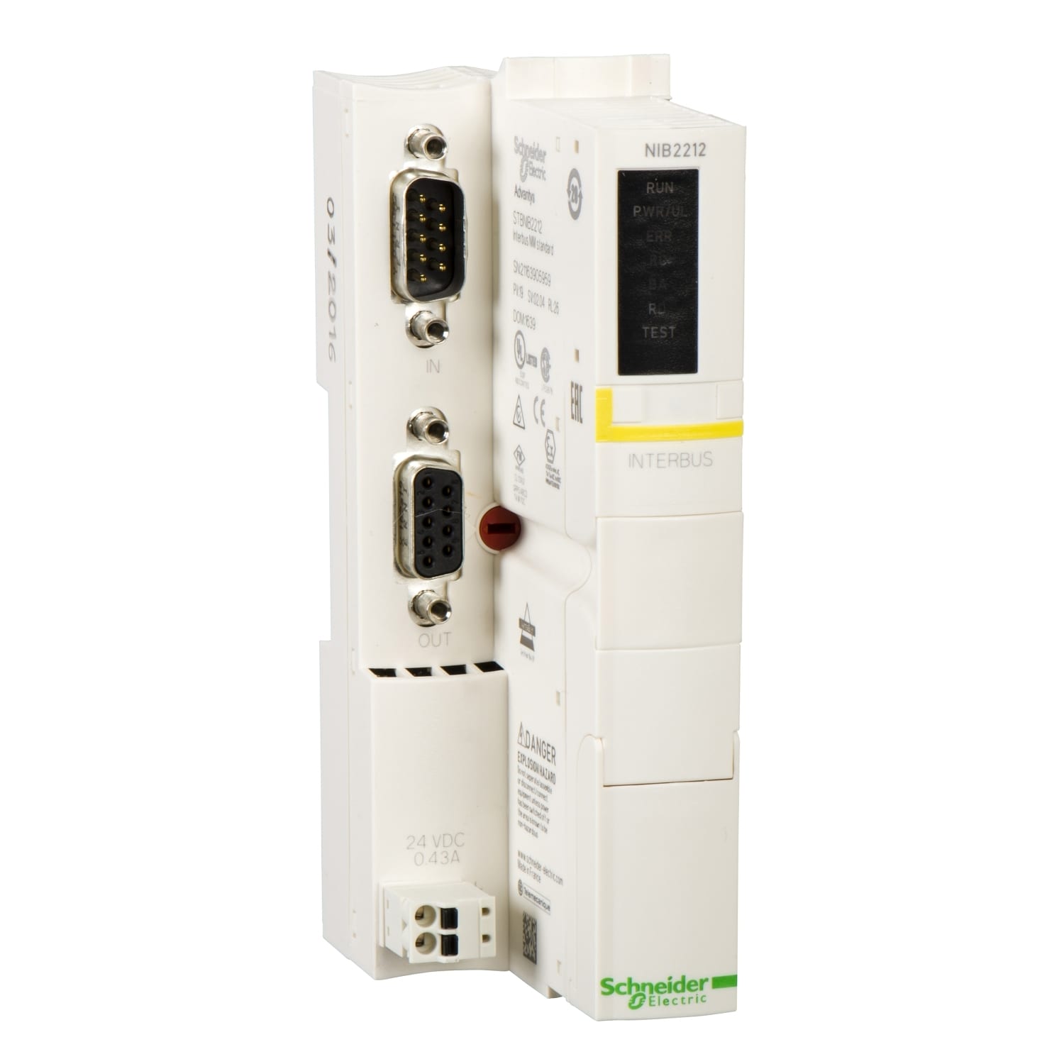SCHNEIDER ELECTRIC - SNRSTBNIB2212 COMUNICATORE INTERBUS-S STANDARD