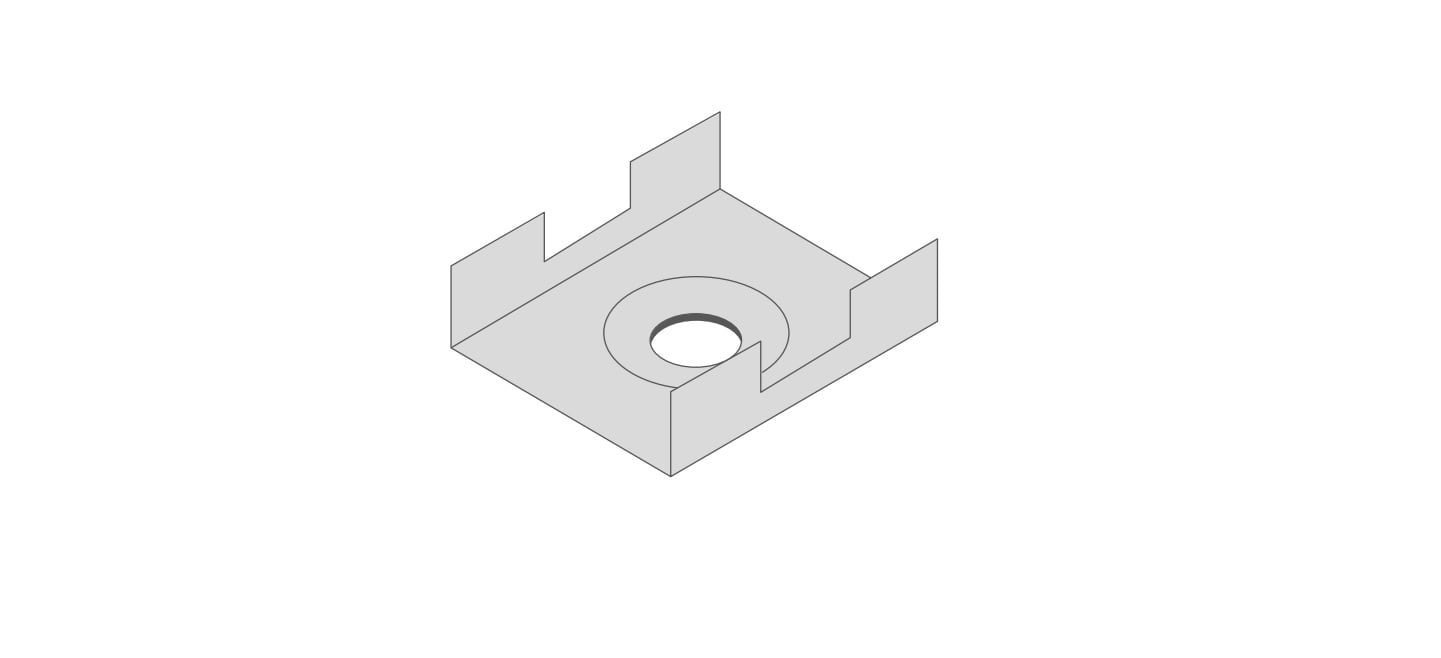 DIGIMAX SRL - DIXSTE1611-G STAFFE GRIGIE DA SUPERFICIE 16X11