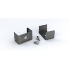 DIGIMAX SRL - DIXSTE1910-N 2 STAFFE ACCIAIO NERE CON VITI TASSELLI