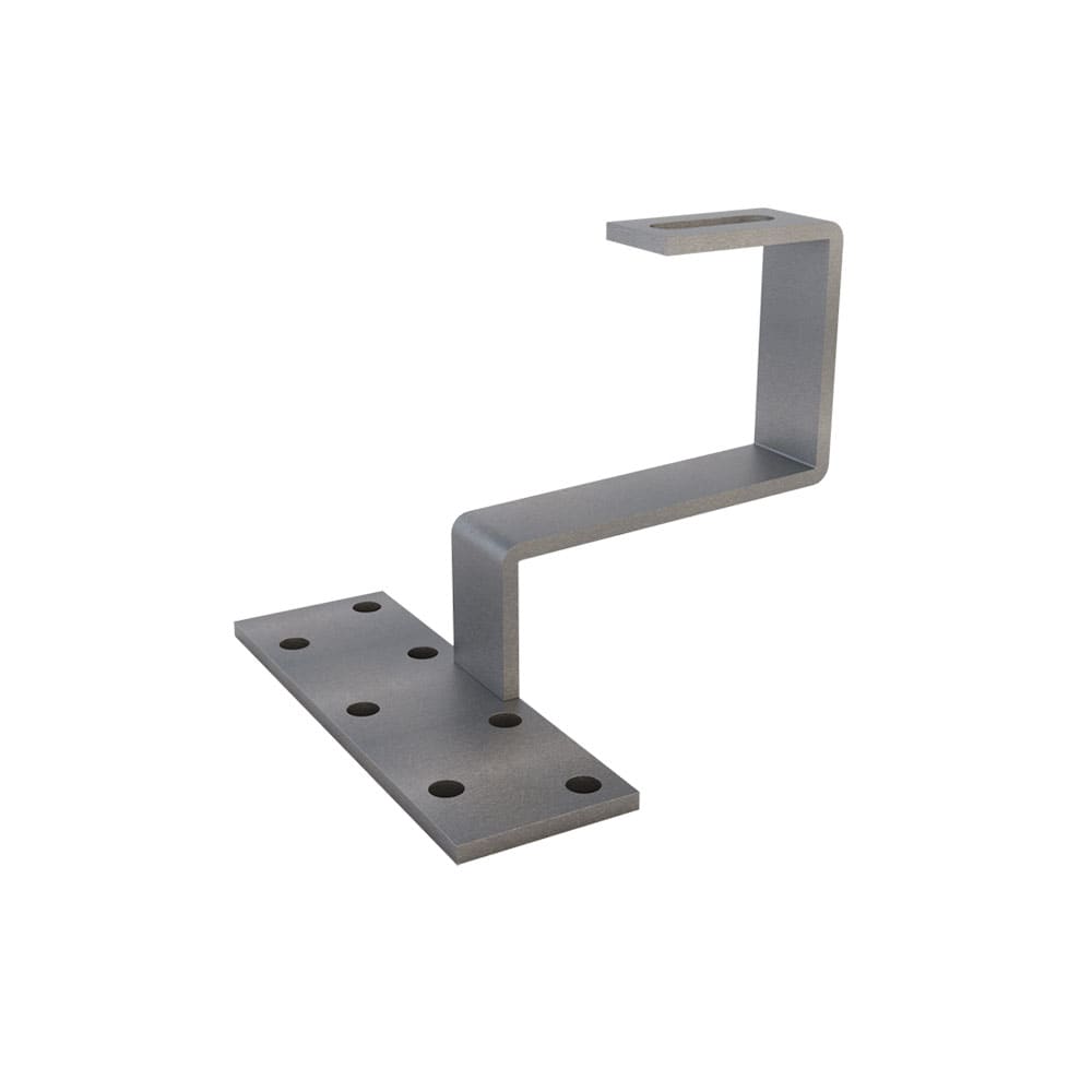 CONTACT ITALIA SPA - IICSTF0001 STAFFA FISSA COPPI/TEGOLE SP. 5 MM H 45