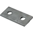 TEKNOMEGA SRL - TKGSTF1000 Piatto quadro a 2 fori