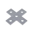 TEKNOMEGA SRL - TKGSTF1022 STAFFA PIANA A CROCE ZINC.CALDO 5 FORI