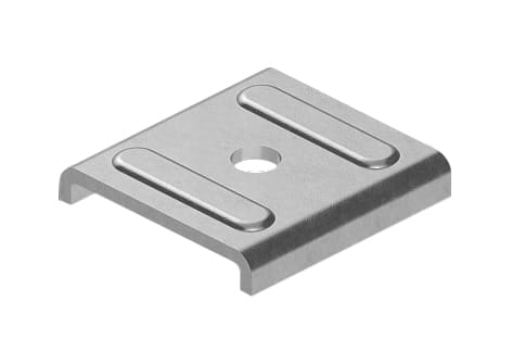 TEKNOMEGA SRL - TKGSTF1132 PIASTRINA ELETTRO ZINCATA FORO D11MM