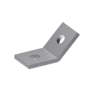 TEKNOMEGA SRL - TKGSTF1200 STAFFA 45 GRADI ESTERNA ZINC.CALDO 2 FOR