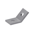 TEKNOMEGA SRL - TKGSTF1200 STAFFA 45 GRADI ESTERNA ZINC.CALDO 2 FOR