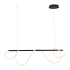 ROSSINI - RSSSTI002N SOSPENSIONE ORIZZONTALE NERA LED 50W IP