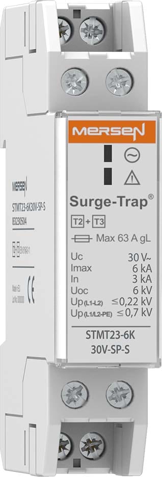 MERSEN ITALIA SPA - XES83230504 SPD T2+3,6KA,UC30V,SLIM,