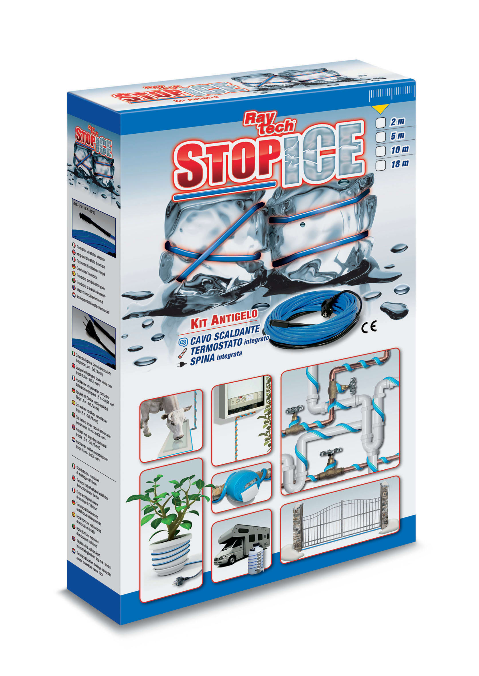 RAYTECH SRL - RYTSTOPICE512 STOP ICE 5/12 CAVO SCALDANTE POT. COSTAN