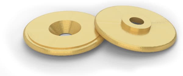 DIGIMAX SRL - DIXSTOTTONE 1 PEZZO CLIP FISSAGGIO IN OTTONE A MURO