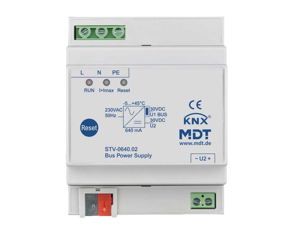 MDT ITALIA SRL - EYGSTV-0640.02 Alimentatore Knx 640mA